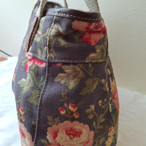 Cath Kidston Grayish blue floral tote bag - Picture 6 of 10